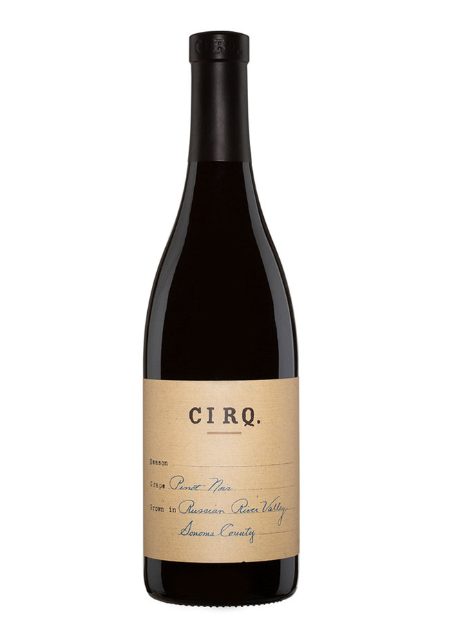 2018 Browne Family Wines, Cirq Pinot Noir. Russian River Valley