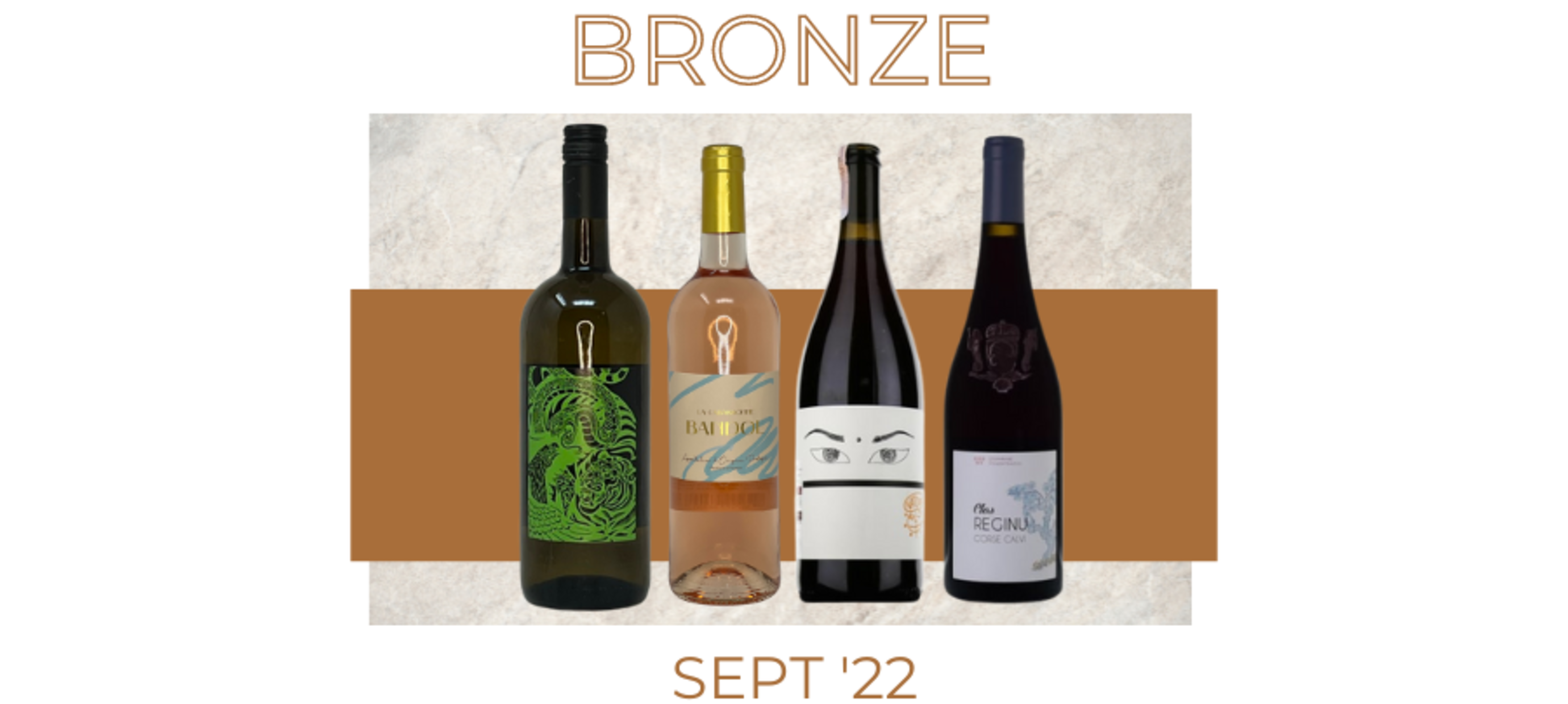 September 2022 BRONZE Tier Wine Club