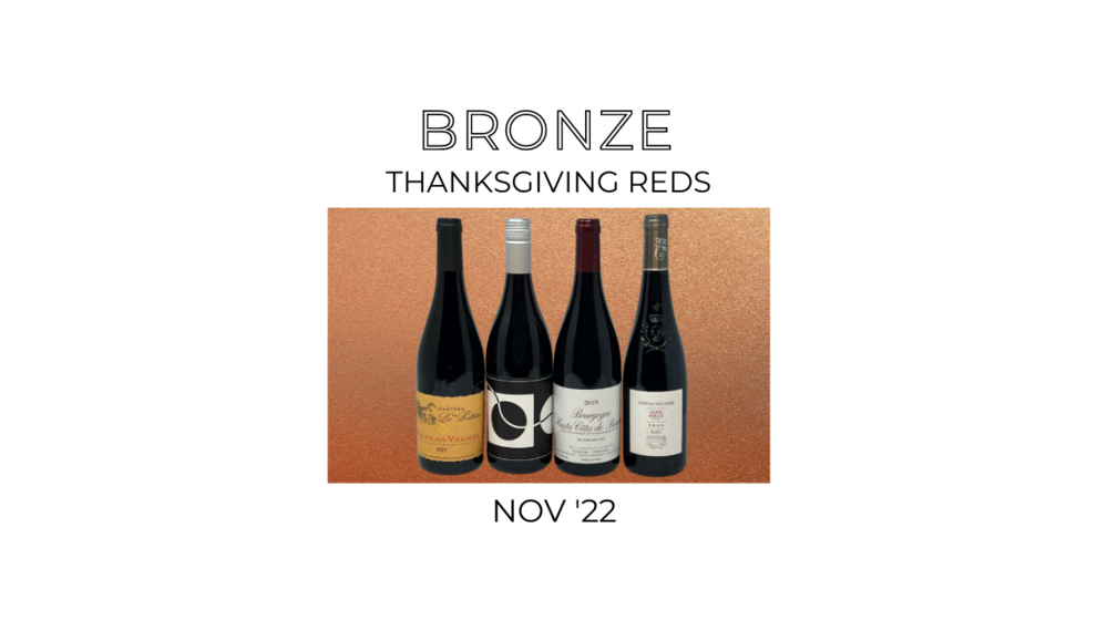 November 2022 BRONZE Tier Wine Club - All Reds