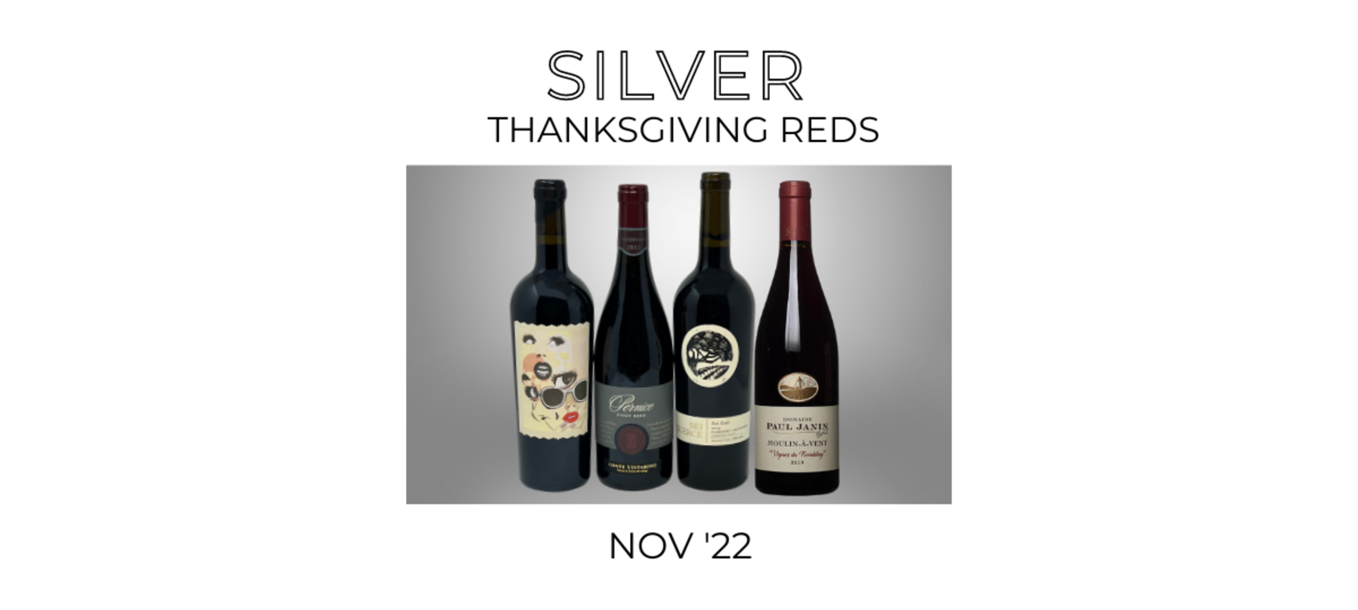 November 2022 SILVER Tier Wine Club - All Reds