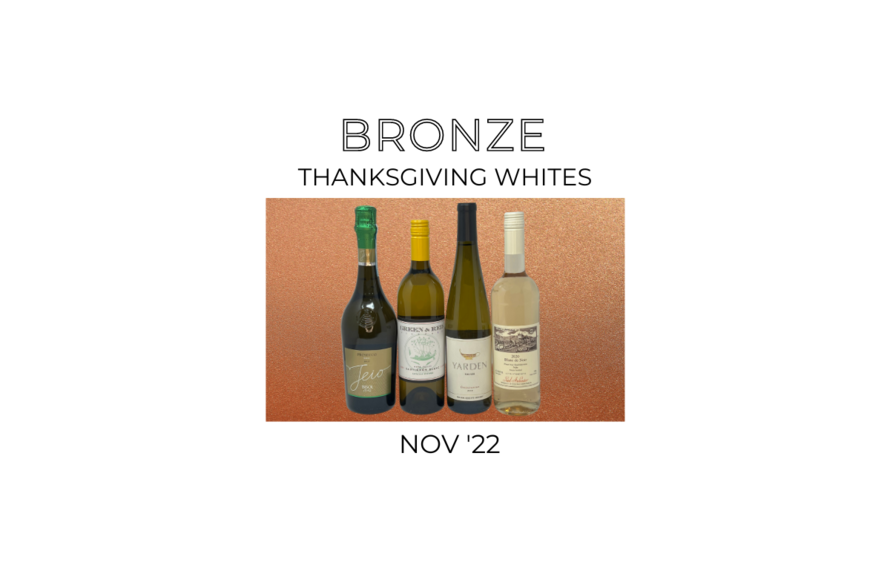 November 2022 BRONZE Tier Wine Club - All Whites