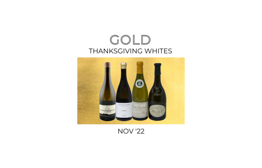 November 2022 GOLD Tier Wine Club - All Whites