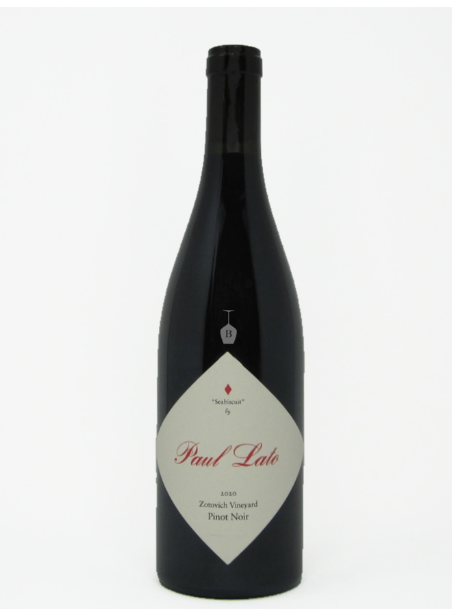 2020 Paul Lato 'Seabiscuit' Zotovich Vineyard Pinot Noir