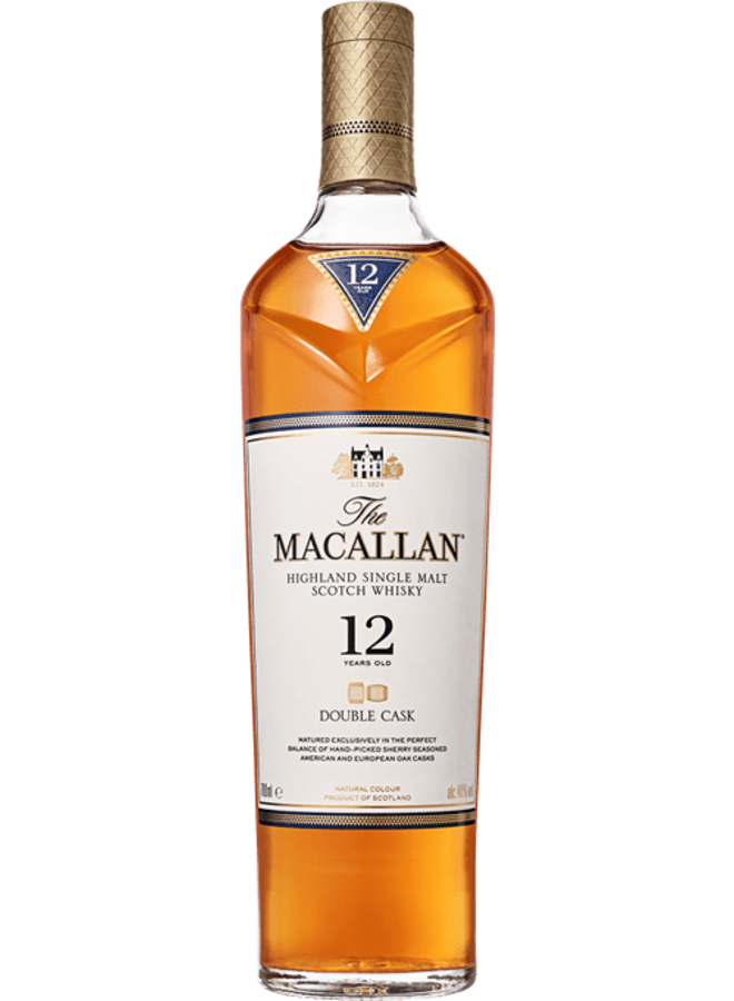 12 Years Macallan Double Cask Old Single Malt Scotch Whisky