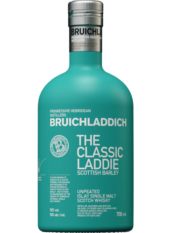 Bruichladdich Scottish Barley The Classic Laddie Unpeated Single Malt Scotch Whisky