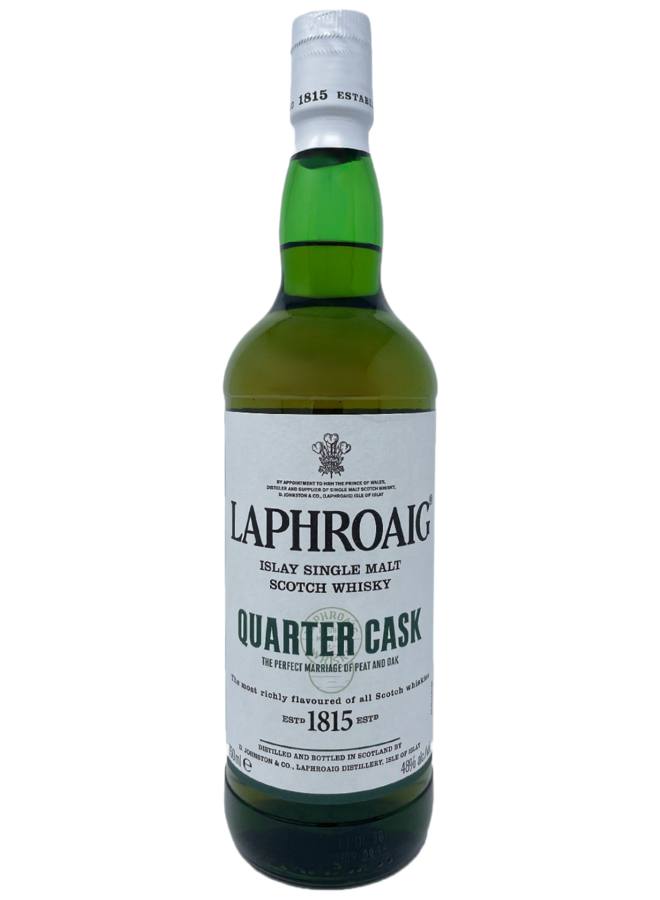 Laphroaig Single Malt Scotch Whisky. Quarter Cask