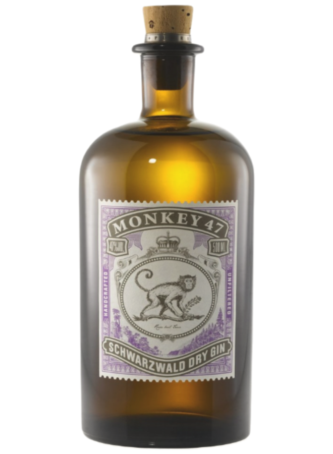 Monkey 47 Schwarzwald Dry Gin. 375ml