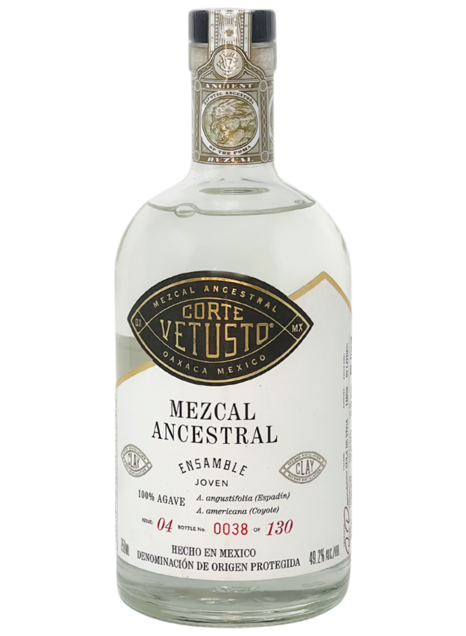 Corte Vetusto Mezcal Ancestral Ensamble Joven