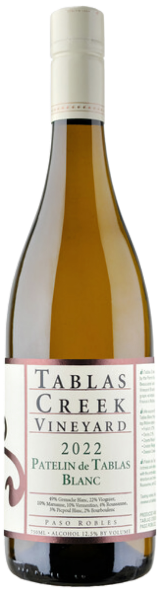 2022 Tablas Creek Patelin de Tablas Blanc brentwood fine wines