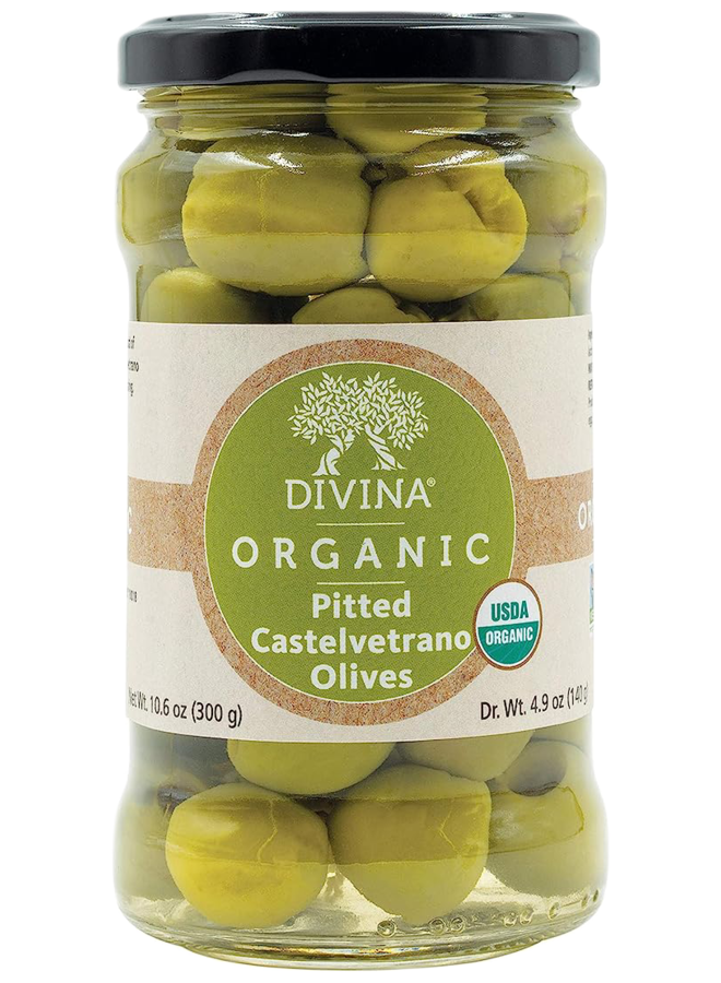 Divina Pitted Castelvetrano Olives 10.6oz