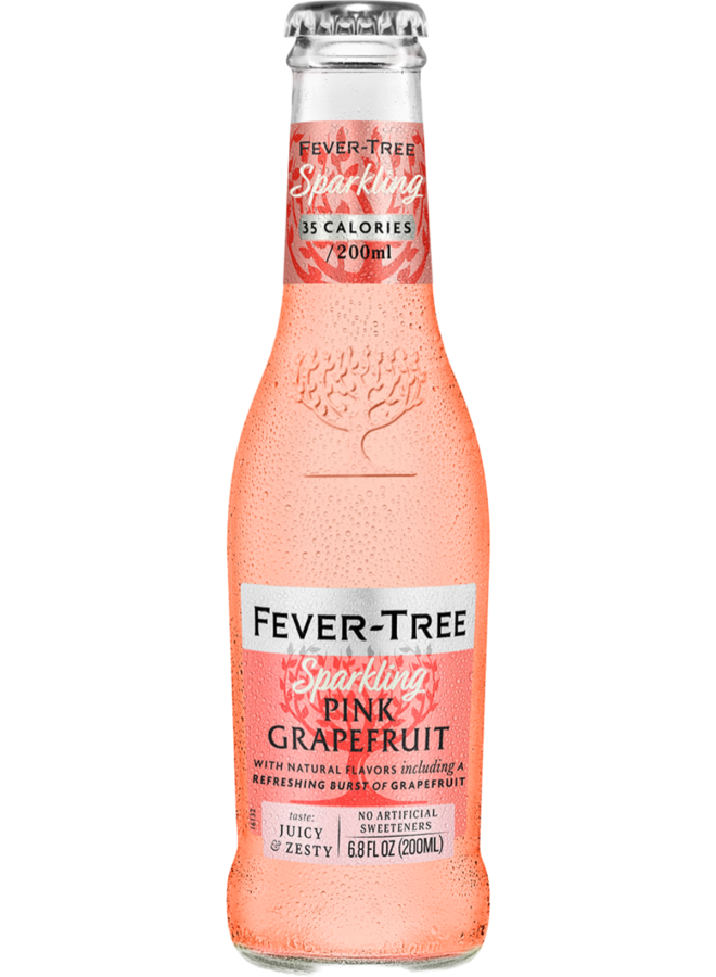 Fever-Tree Sparkling Pink Grapefruit 200ml. 4-pack