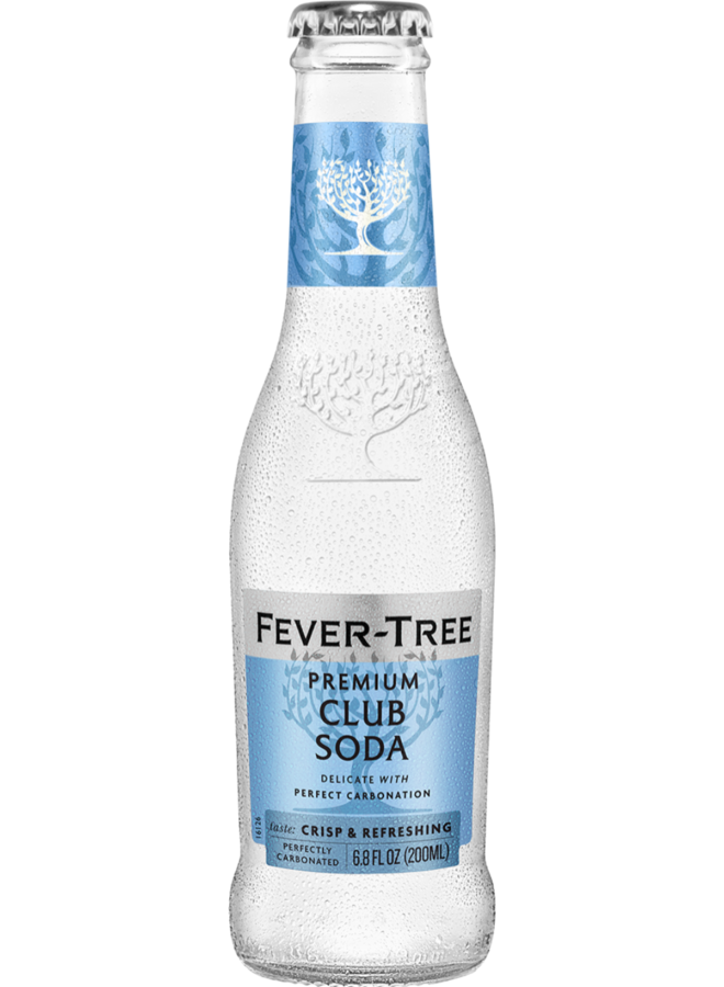 Fever-Tree Premium Club Soda 200ml. 4-pack