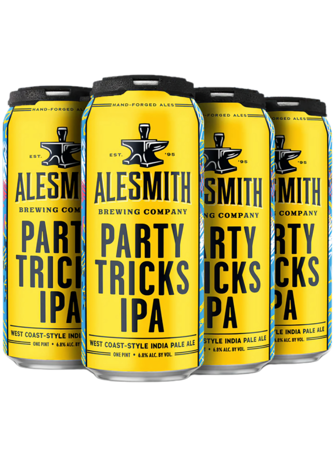 Alesmith Party Tricks West Coast Style IPA 16oz 6 Pk.