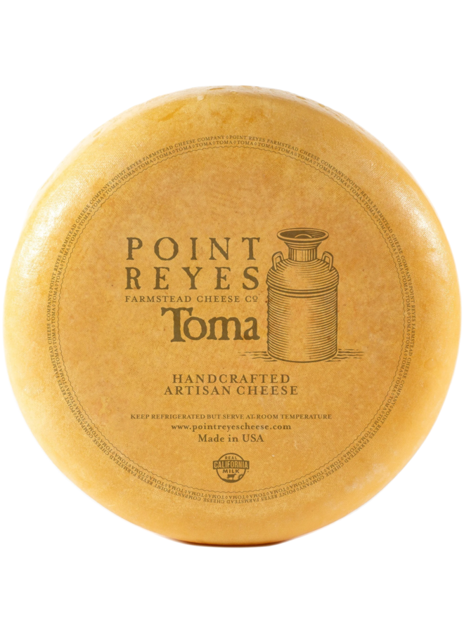 Point Reyes Toma Handcrafted Artisan Cheese wedge