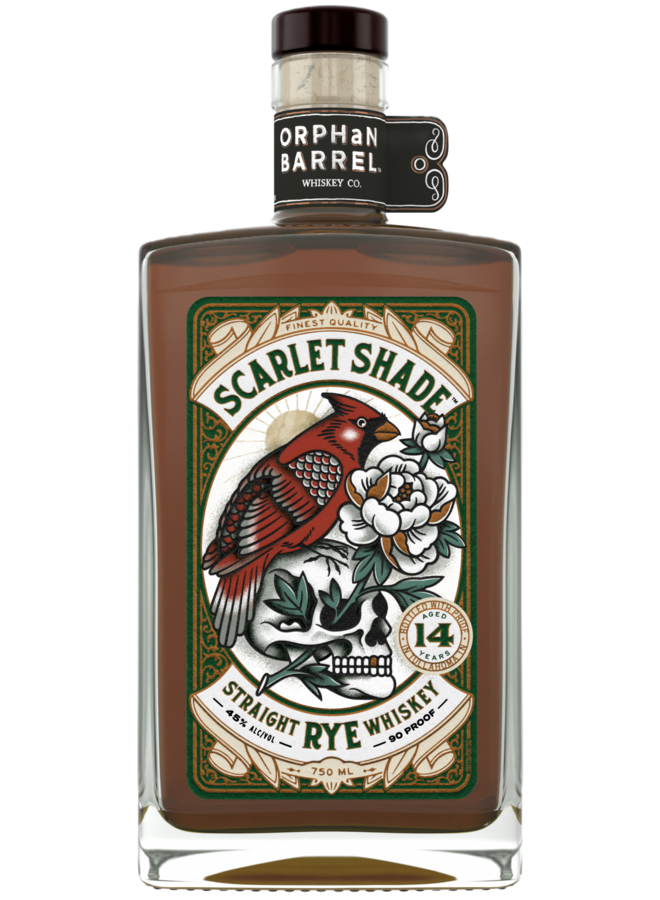 Orphan Barrel Scarlet Shade  14yr. Straight Rye Whiskey