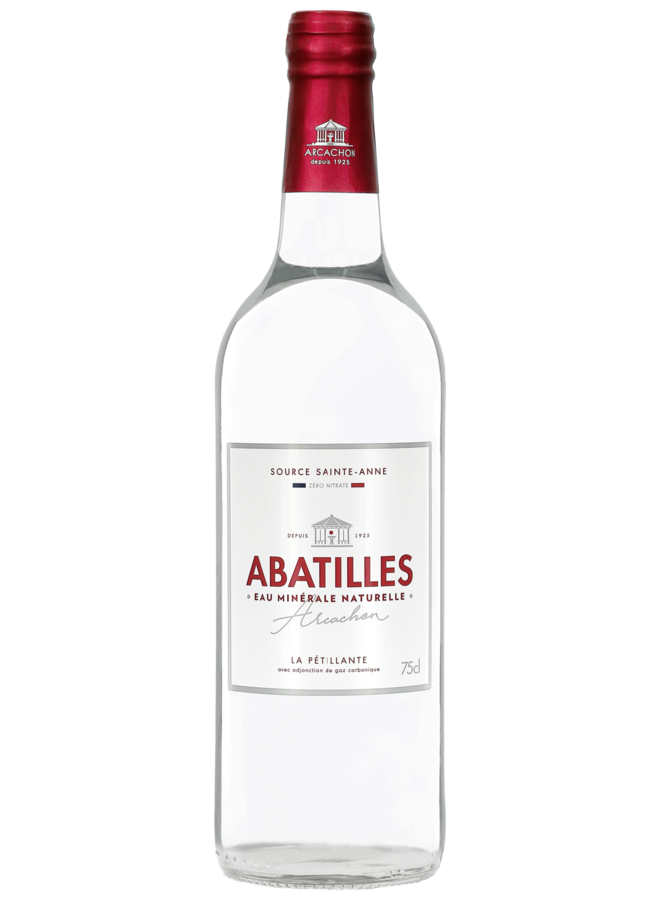 Abatilles Mineral Water 'La Petillante' Sparkling. 750ml