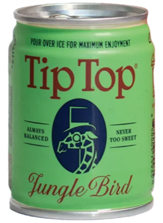Tip Top Jungle Bird Rum Lime Pineapple Red Bitters 4 Pack