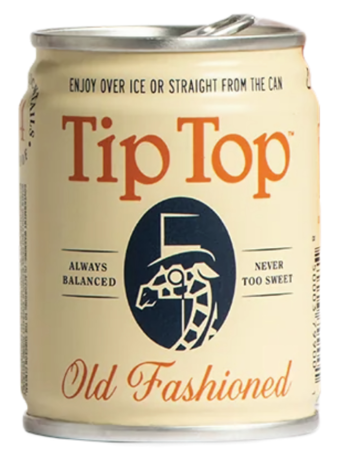 Tip Top Old Fashioned Whiskey Sugar Bitters 4 Pack