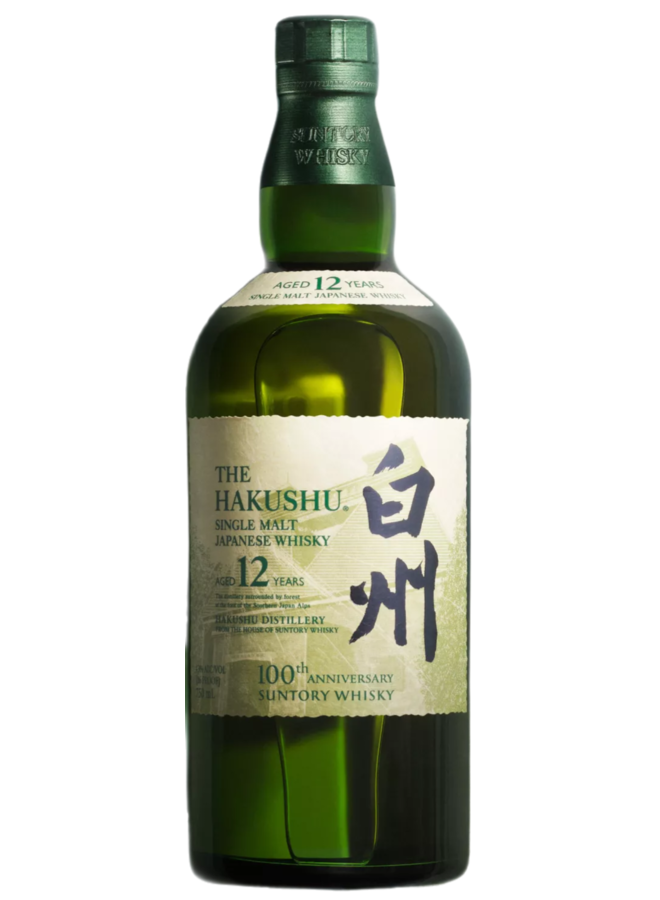 Suntory Hakushu 100th Anniversary 12 Year Single Malt Japanese Whisky