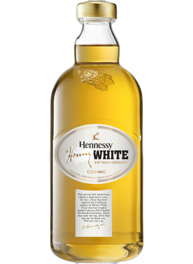 Hennessy Henny White 25th Anniversary Cognac
