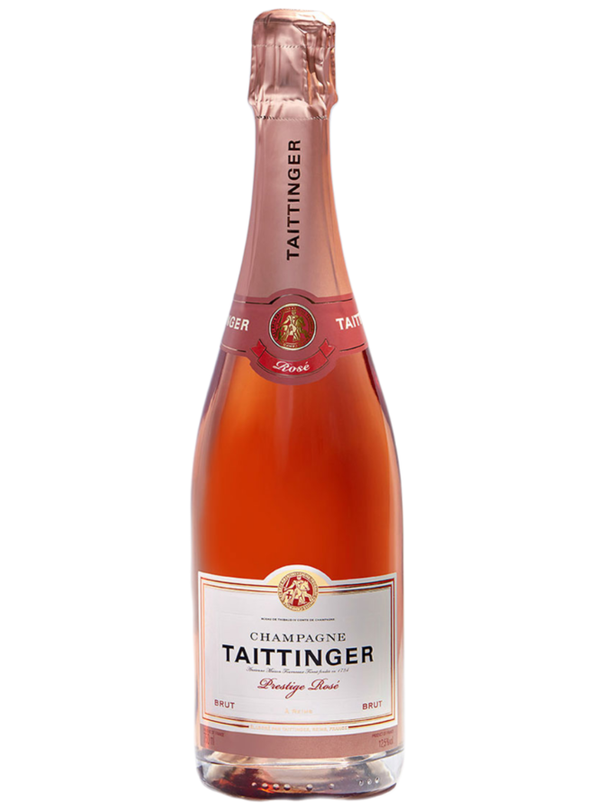 Taittinger Champagne Prestige Rose Brut - brentwood fine wines