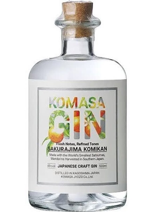 Komasa Sakurajima Komikan Japanese Craft Gin 375ml