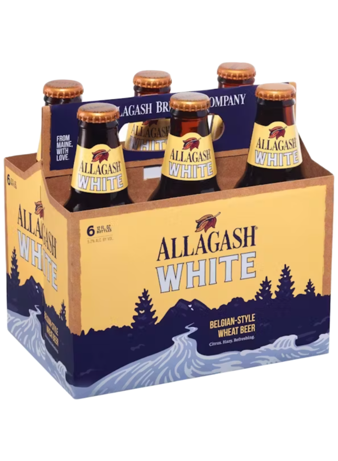 Allagash White Belgian Style Wheat Ale  6/Pack