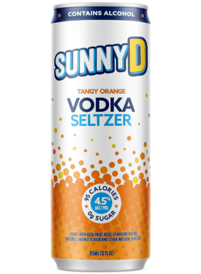 Sunny D Vodka Seltzer (Single)