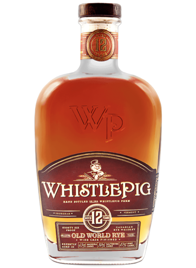 WhistlePig Old World Series Marriage Straight Rye Whiskey 12yr.