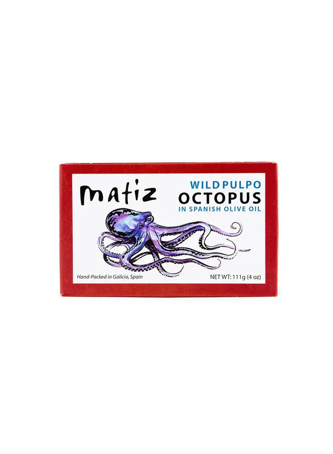 Matiz Wild  Caught Spanish Pulpo (Octopus) in Olive Oil