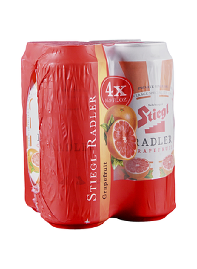 Stiegl Grapefruit Radler 500ml Cans 4Pk