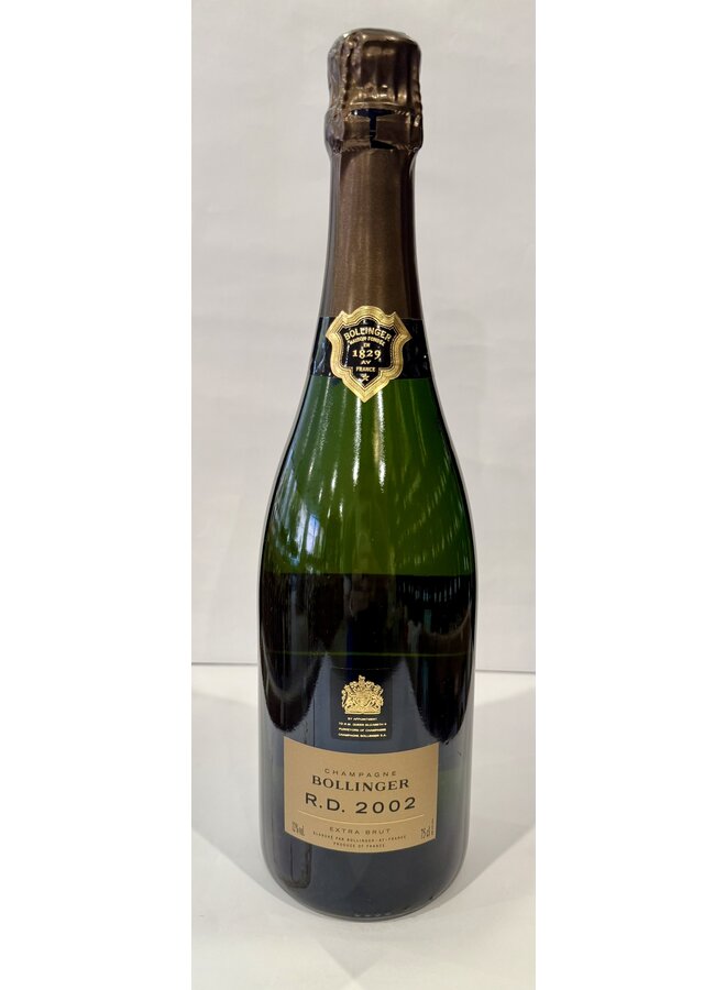 2002 Bollinger R.D. Extra Brut, Champagne, France 750mL