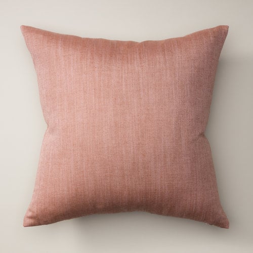 Bea Linen Burnt Rose Pillow Cover