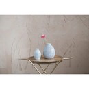 Engraved Terracotta Vase, White