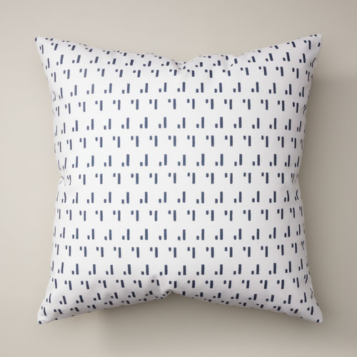 Ofili Mark Indigo Pillow Cover