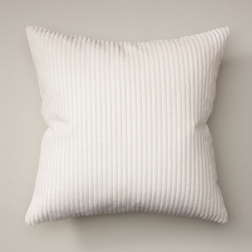 Yvon Corduroy Cream Pillow Cover