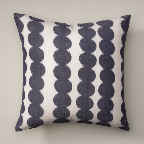 Full Circle Navy Pillow Cover
