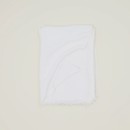 Simple Linen Throw Blanket White