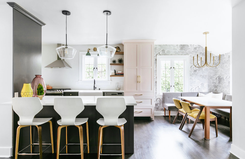 Spunky Modern Vintage Kitchen