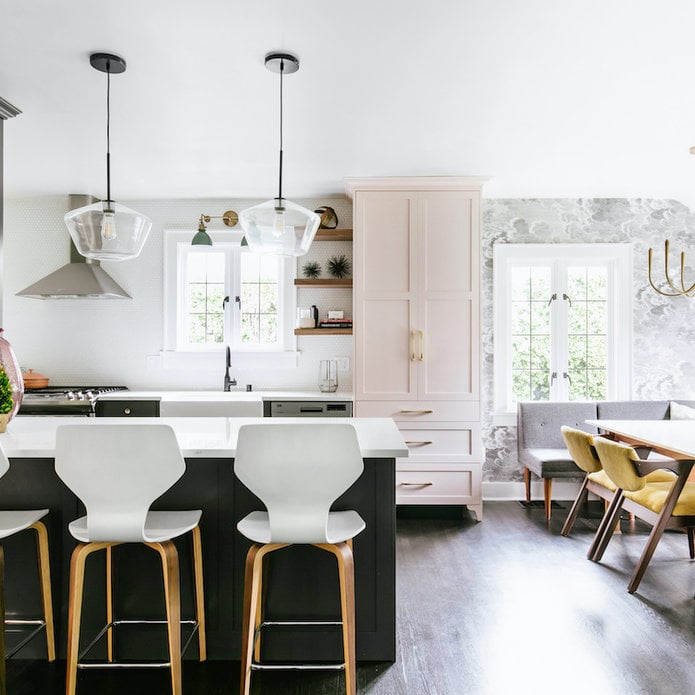 Spunky Modern Vintage Kitchen