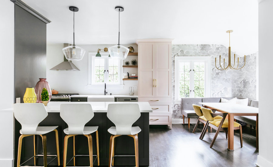 Spunky Modern Vintage Kitchen