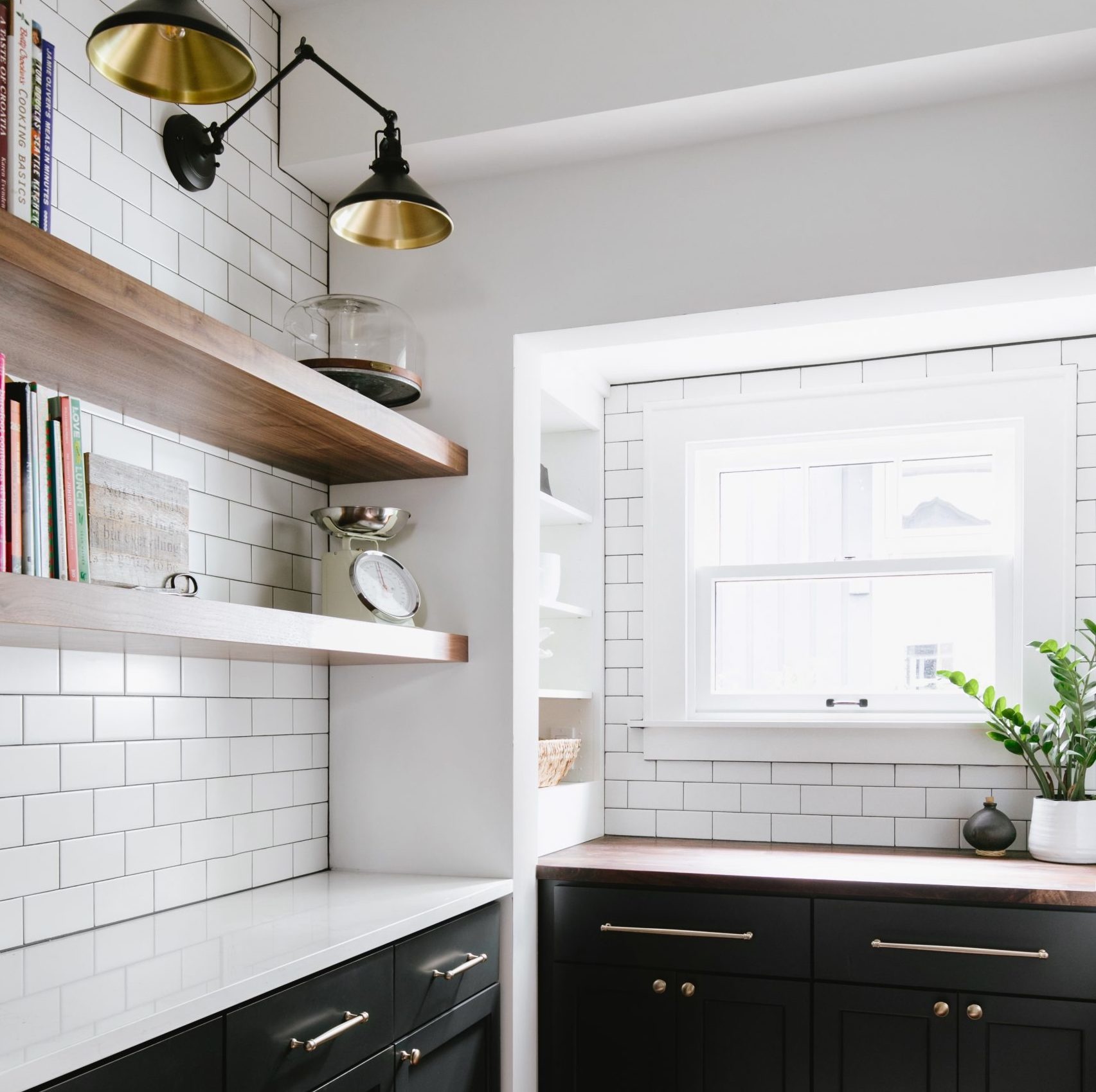 Modern Farmhouse Walk-In Pantry - The Phinery