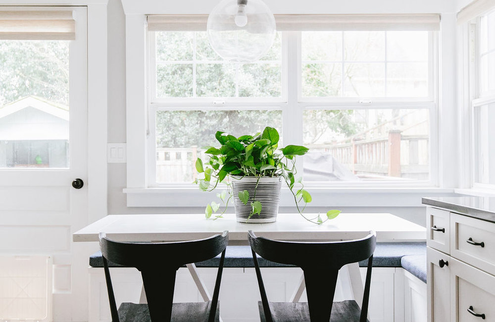 Cottage Kitchen with Contemporary Accents