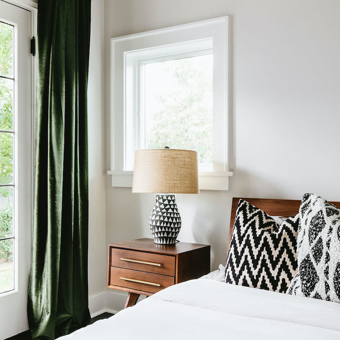 Mid Century Glam Bedroom