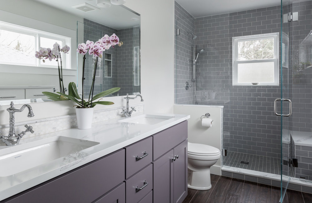 Tangletown Modern Grand Bathroom