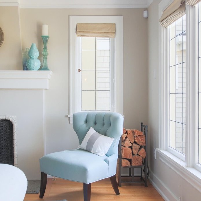 Coastal Laurelhurst Living Room 