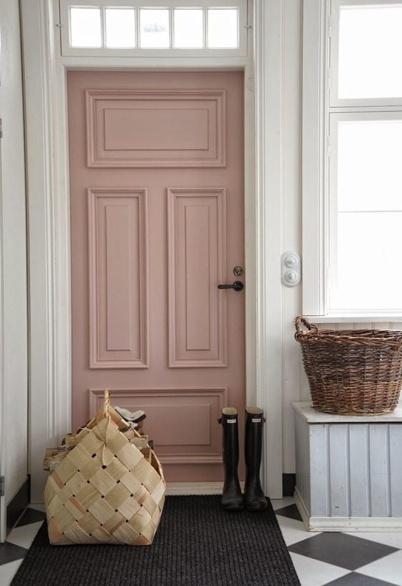 Rose Bisque Door