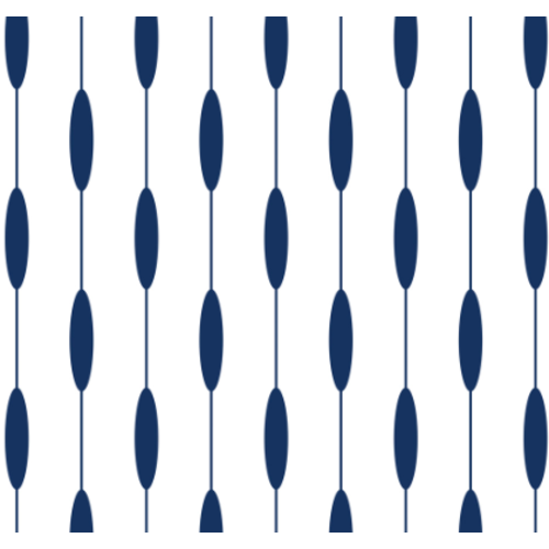 Bowline, Navy - Wallpaper Sample