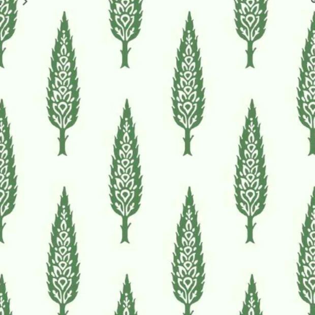 Juniper Tree, Green - Wallpaper Sample