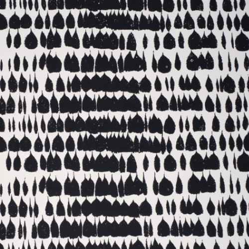 Queen of Spain, Black/White - Wallpaper Sample